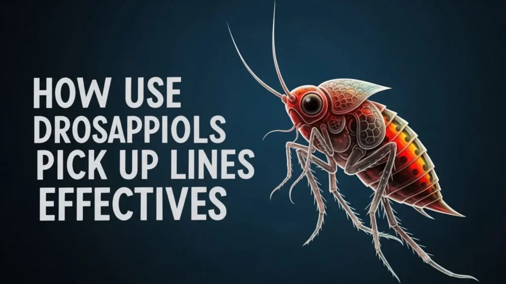 How to Use Drosophila Pick Up Lines Effectively