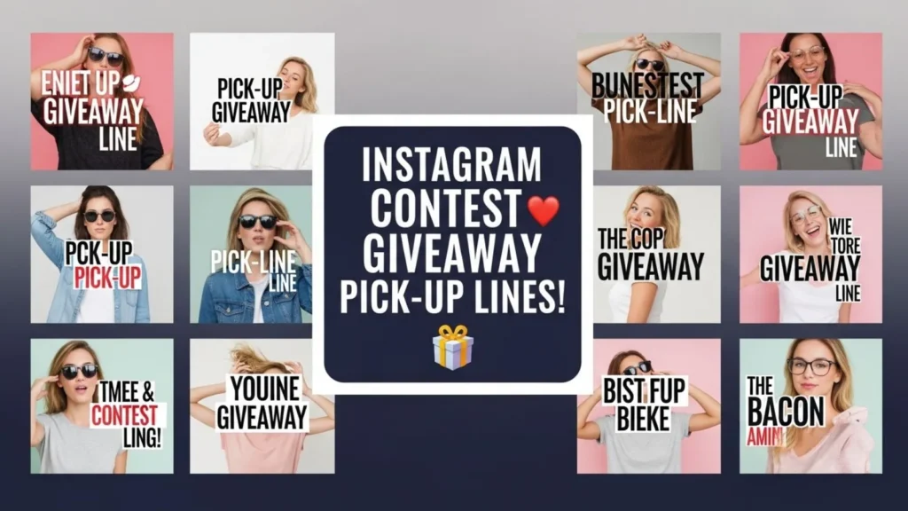 Instagram Contest Giveaway Pick Up Lines