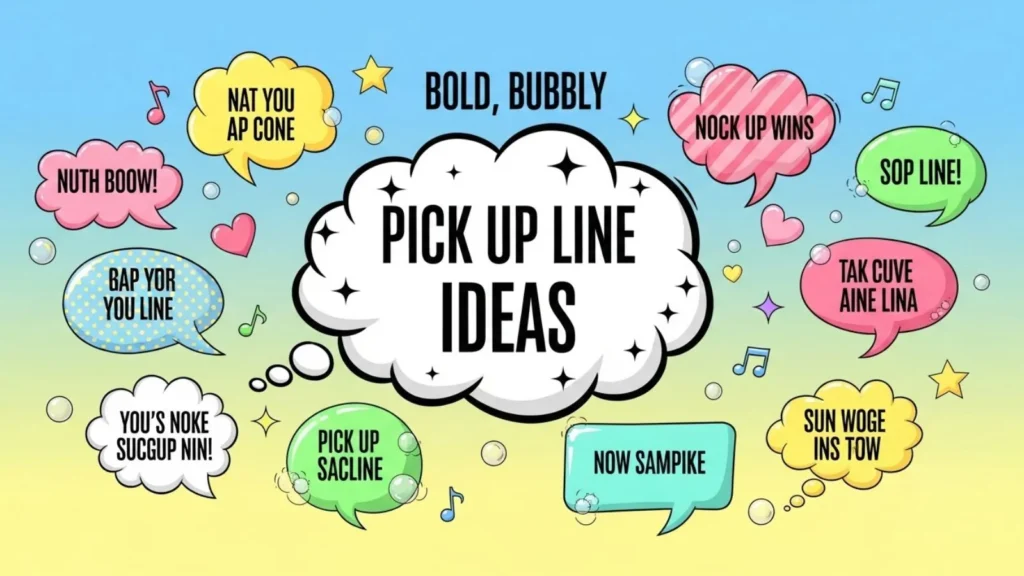 Playful Bubbly Pick Up Lines for Texting