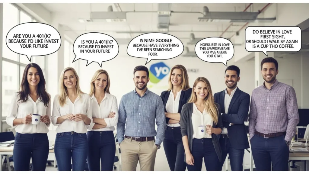 Professional Yet Playful Corporate Pick Up Lines