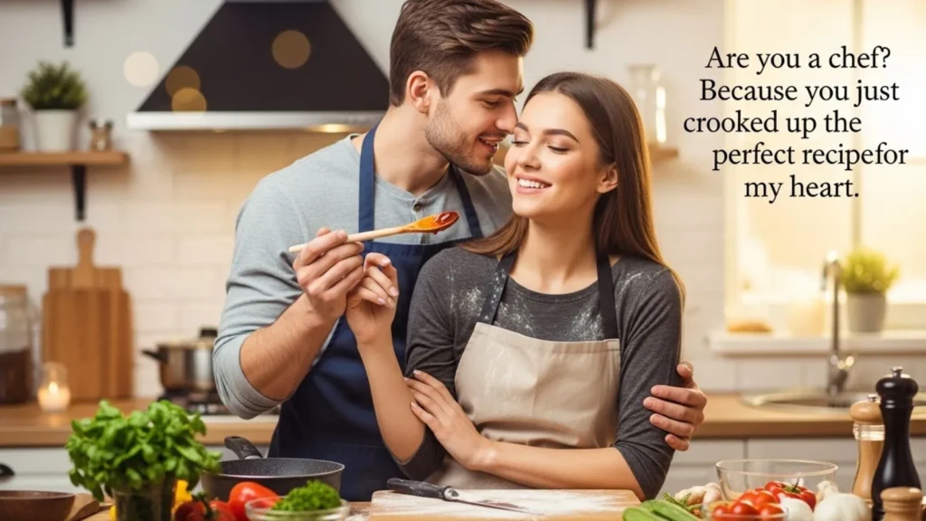 Romantic Cooking Pick Up Lines 