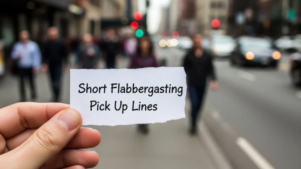 Short Flabbergasting Pick Up Lines