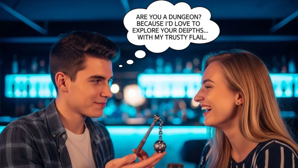 Short Flail Pick Up Lines