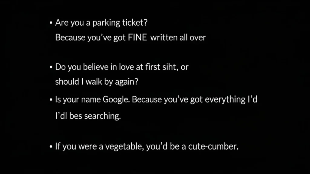 Short Free Pick Up Lines