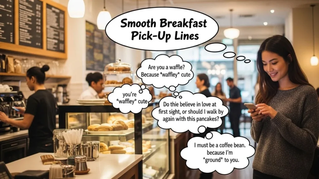 Smooth Breakfast Pick Up Lines 