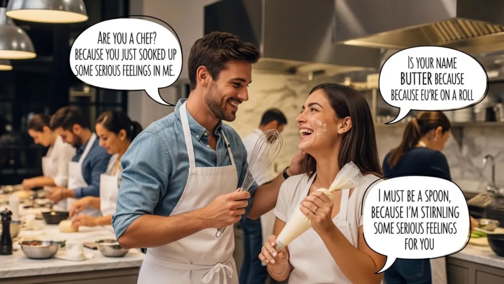 Unique Cooking Pick Up Lines 