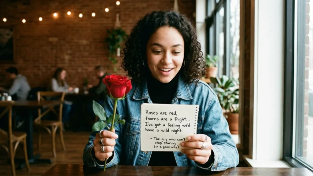 Clever and Unique Freaky Roses Are Red Pick Up Lines