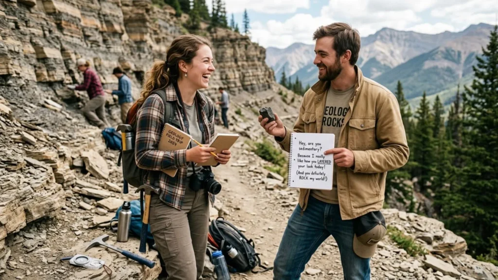 Funny Geologist Pick Up Lines Examples