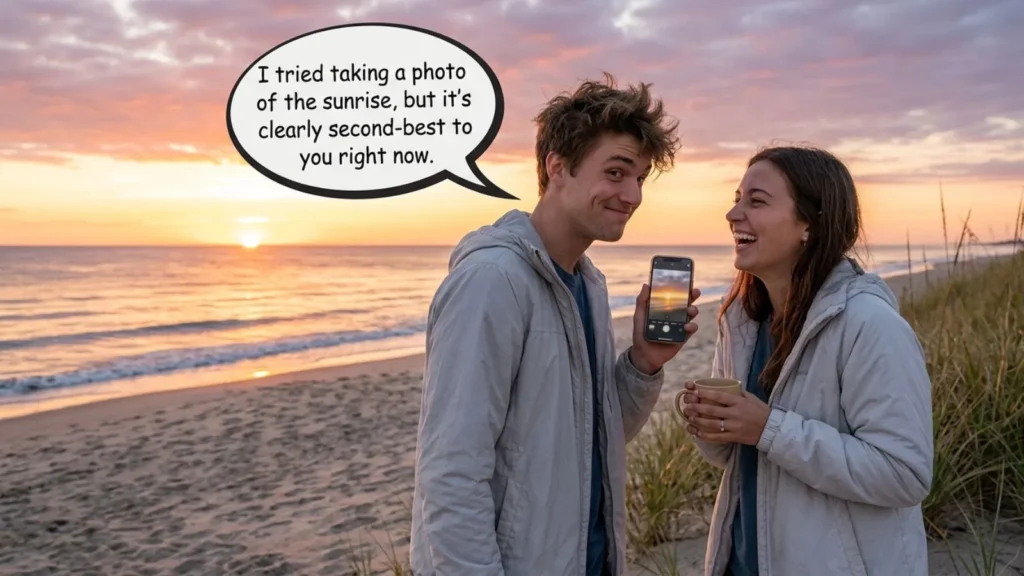 Funny Sunrise Pick Up Lines Examples Light Morning Humor