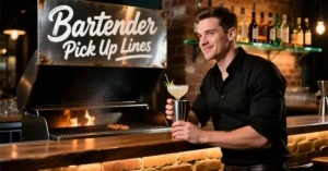 Read more about the article 790+ Bartender Pick Up Lines to Break the Ice Cute Funny (2026)