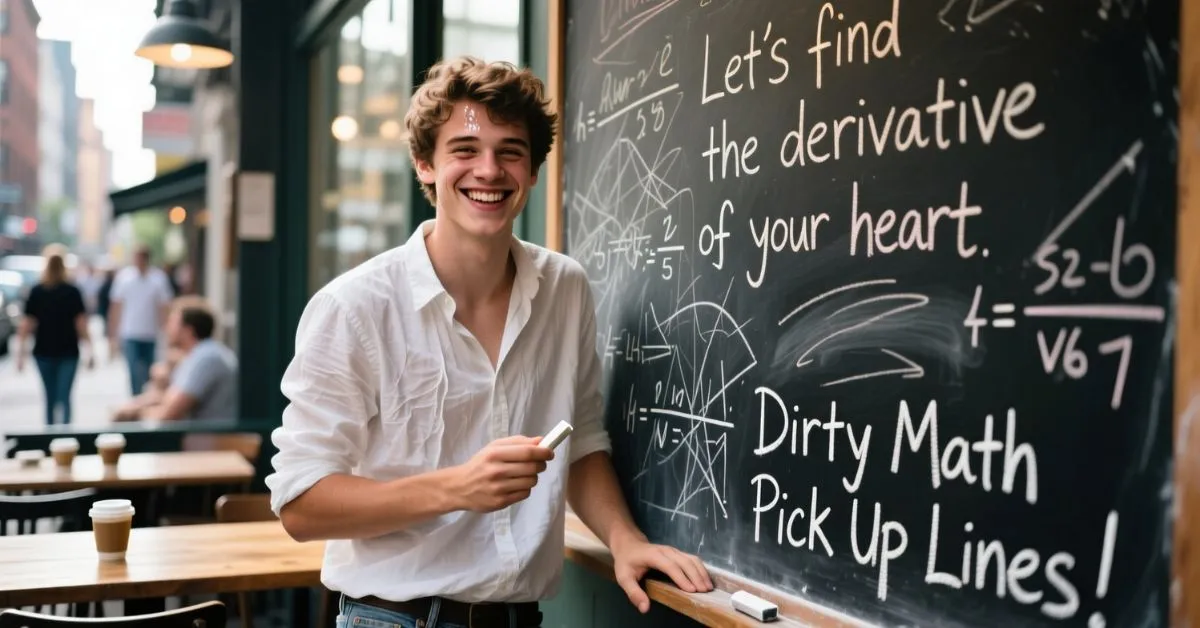 You are currently viewing 905+ Dirty Math Pick Up Lines for Bold Flirting for (2026)