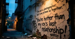 Read more about the article 955+ Dirty Pick Up Lines for Text That Get Responses (2026)<p class="post-updated-date">🕓 <span class="updated-label">Last updated on</span> <time datetime="2025-12-19T11:09:01+00:00">December 19, 2025</time></p><script type="application/ld+json">
        {
          "@context": "https://schema.org",
          "@type": "BlogPosting",
          "mainEntityOfPage": {
            "@type": "WebPage",
            "@id": "https://pickupsy.com/dirty-pick-up-lines-for-text/"
          },
          "datePublished": "2025-12-04T08:42:00+00:00",
          "dateModified": "2025-12-19T11:09:01+00:00"
        }
        </script>