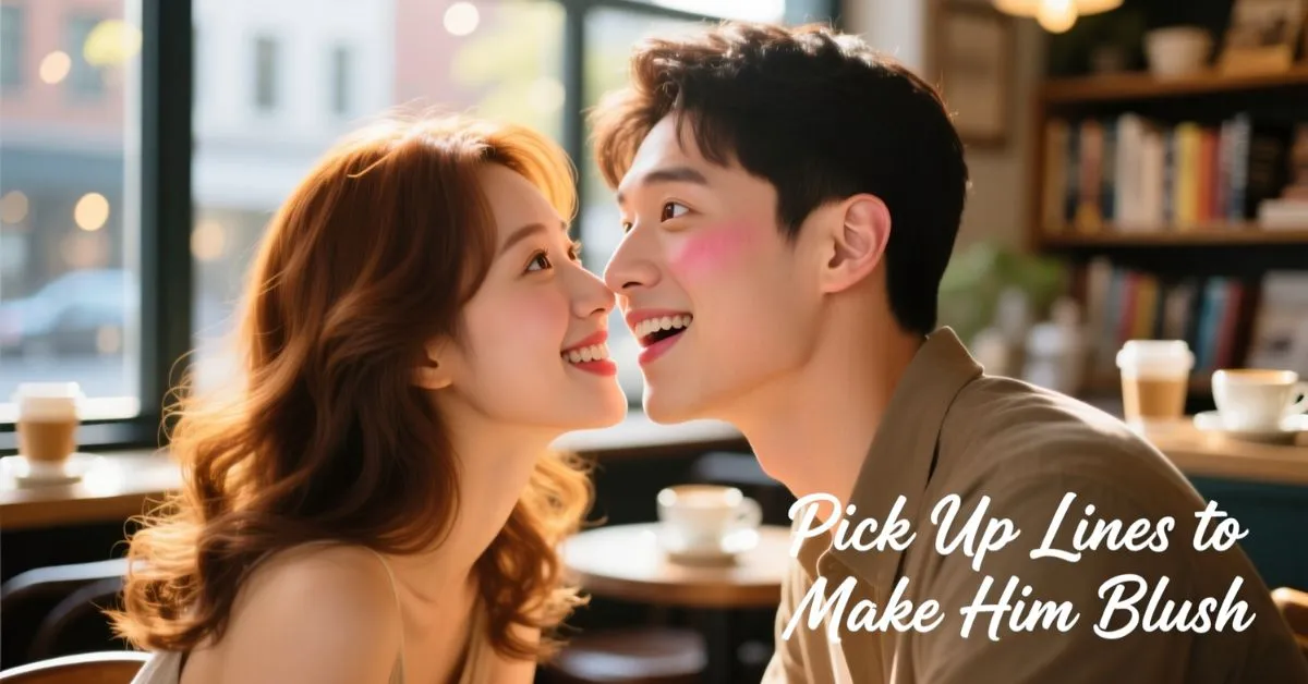 You are currently viewing 988+ Pick Up Lines to Make Him Blush (2026)