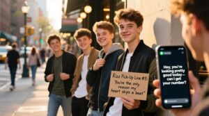 Read more about the article 732+ Rizz Pick Up Lines for Boys Everyone Loves for 2026<p class="post-updated-date">🕓 <span class="updated-label">Last updated on</span> <time datetime="2025-12-30T05:12:00+00:00">December 30, 2025</time></p><script type="application/ld+json">
        {
          "@context": "https://schema.org",
          "@type": "BlogPosting",
          "mainEntityOfPage": {
            "@type": "WebPage",
            "@id": "https://pickupsy.com/rizz-pick-up-lines-for-boys/"
          },
          "datePublished": "2025-12-30T05:11:59+00:00",
          "dateModified": "2025-12-30T05:12:00+00:00"
        }
        </script>