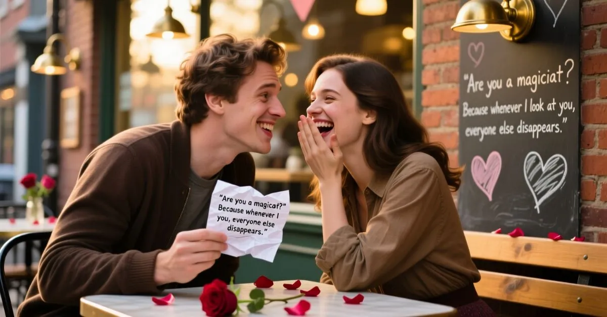 You are currently viewing 963+ Valentine’s Day Pick Up Lines Funny to Melt Hearts (2026)