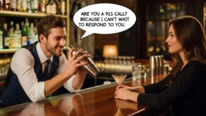 Read more about the article 199+ Bartender Pick Up Lines to Break the Ice 2026<p class="post-updated-date">🕓 <span class="updated-label">Last updated on</span> <time datetime="2026-01-31T16:39:27+00:00">January 31, 2026</time></p><script type="application/ld+json">
        {
          "@context": "https://schema.org",
          "@type": "BlogPosting",
          "mainEntityOfPage": {
            "@type": "WebPage",
            "@id": "https://pickupsy.com/bartender-pick-up-lines-2/"
          },
          "datePublished": "2026-01-31T16:39:26+00:00",
          "dateModified": "2026-01-31T16:39:27+00:00"
        }
        </script>