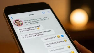 Read more about the article 90+ Tinder Pick Up Lines That Actually Get Replies for 2026<p class="post-updated-date">🕓 <span class="updated-label">Last updated on</span> <time datetime="2026-01-27T10:13:28+00:00">January 27, 2026</time></p><script type="application/ld+json">
        {
          "@context": "https://schema.org",
          "@type": "BlogPosting",
          "mainEntityOfPage": {
            "@type": "WebPage",
            "@id": "https://pickupsy.com/tinder-pick-up-lines/"
          },
          "datePublished": "2026-01-27T10:13:27+00:00",
          "dateModified": "2026-01-27T10:13:28+00:00"
        }
        </script>