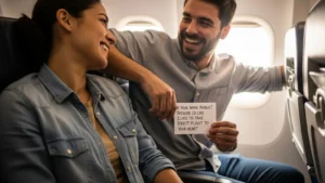 Read more about the article 99+ Best Airplane Pick Up Lines to Land a Date Smoothly for 2026<p class="post-updated-date">🕓 <span class="updated-label">Last updated on</span> <time datetime="2026-02-12T08:14:36+00:00">February 12, 2026</time></p><script type="application/ld+json">
        {
          "@context": "https://schema.org",
          "@type": "BlogPosting",
          "mainEntityOfPage": {
            "@type": "WebPage",
            "@id": "https://pickupsy.com/best-airplane-pick-up-lines/"
          },
          "datePublished": "2026-02-12T08:11:43+00:00",
          "dateModified": "2026-02-12T08:14:36+00:00"
        }
        </script>