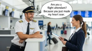 Read more about the article 119+ Airplane Pick Up Lines That Actually Work for 2026<p class="post-updated-date">🕓 <span class="updated-label">Last updated on</span> <time datetime="2026-02-02T11:57:41+00:00">February 2, 2026</time></p><script type="application/ld+json">
        {
          "@context": "https://schema.org",
          "@type": "BlogPosting",
          "mainEntityOfPage": {
            "@type": "WebPage",
            "@id": "https://pickupsy.com/airplane-pick-up-lines/"
          },
          "datePublished": "2026-02-02T11:57:40+00:00",
          "dateModified": "2026-02-02T11:57:41+00:00"
        }
        </script>