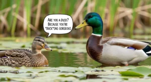 Read more about the article 111+ Duck Pick Up Lines to Add Humor and Charm in 2026<p class="post-updated-date">🕓 <span class="updated-label">Last updated on</span> <time datetime="2026-02-03T09:58:57+00:00">February 3, 2026</time></p><script type="application/ld+json">
        {
          "@context": "https://schema.org",
          "@type": "BlogPosting",
          "mainEntityOfPage": {
            "@type": "WebPage",
            "@id": "https://pickupsy.com/duck-pick-up-lines/"
          },
          "datePublished": "2026-02-03T09:58:56+00:00",
          "dateModified": "2026-02-03T09:58:57+00:00"
        }
        </script>
