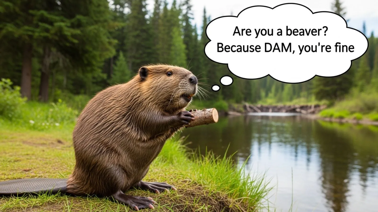 Read more about the article 135+ Cute Beaver Pick Up Lines to Impress Your Crush 2026