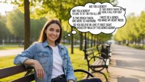 Read more about the article 139+ Funny & Flirty Bench Pick Up Lines You Need for 2026<p class="post-updated-date">🕓 <span class="updated-label">Last updated on</span> <time datetime="2026-03-28T04:44:06+00:00">March 28, 2026</time></p><script type="application/ld+json">
        {
          "@context": "https://schema.org",
          "@type": "BlogPosting",
          "mainEntityOfPage": {
            "@type": "WebPage",
            "@id": "https://pickupsy.com/bench-pick-up-lines/"
          },
          "datePublished": "2026-03-19T09:55:29+00:00",
          "dateModified": "2026-03-28T04:44:06+00:00"
        }
        </script>