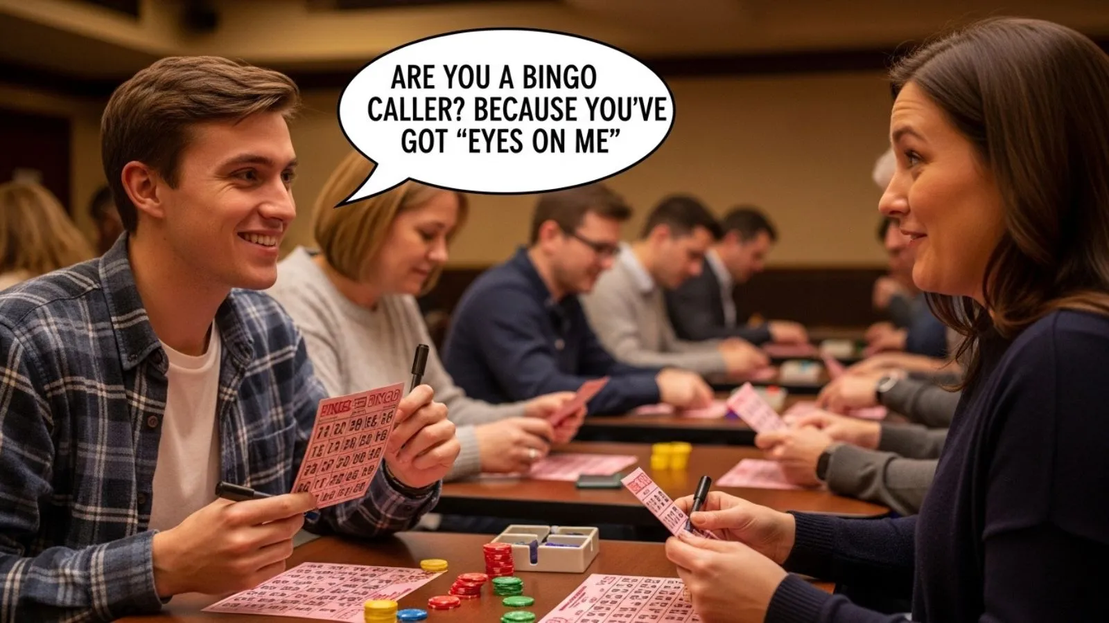 Read more about the article 136+ Bingo Pick Up Lines That Always Win Hearts (2026)