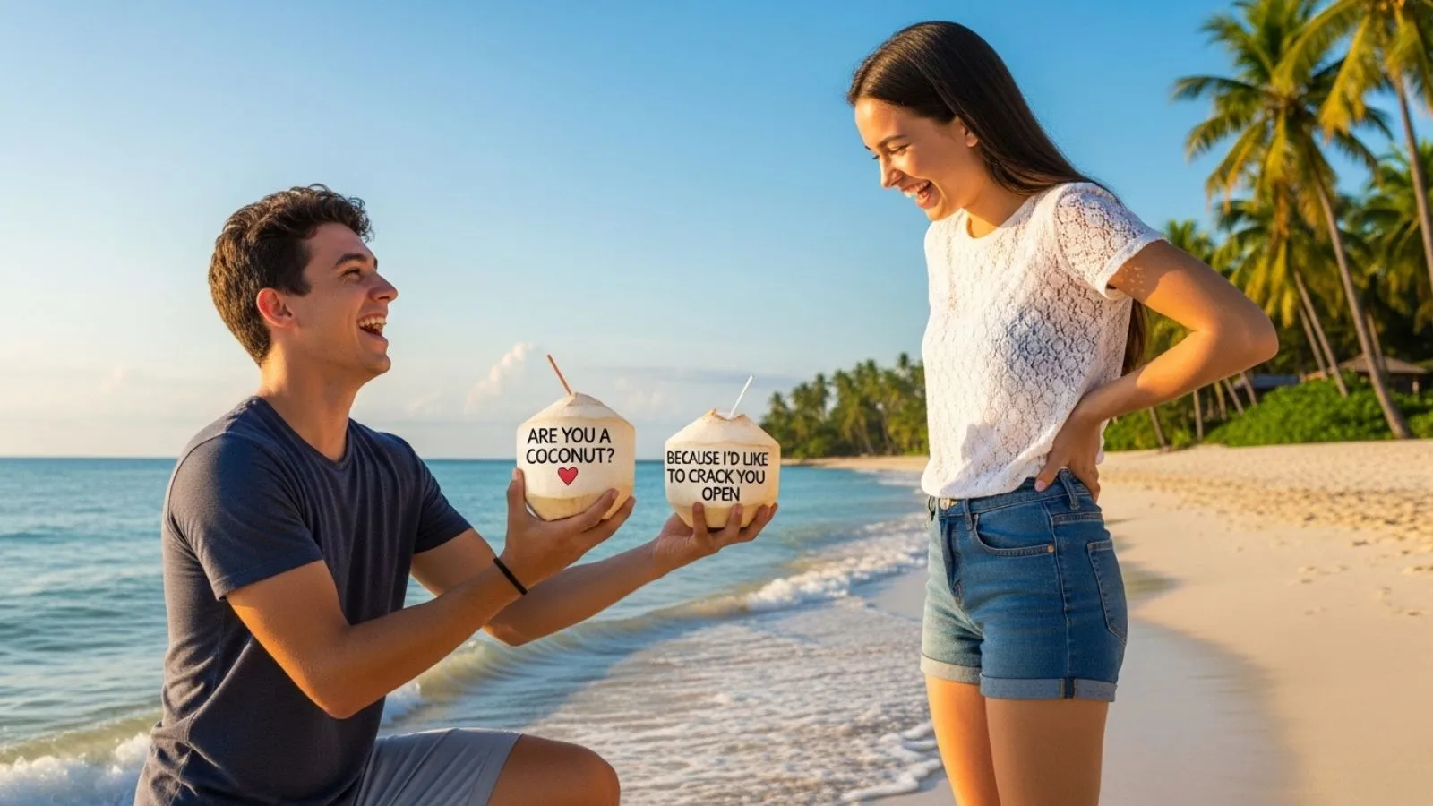 Read more about the article 134+ Coconuts Pick Up Lines to Charm Anyone Instantly (2026)