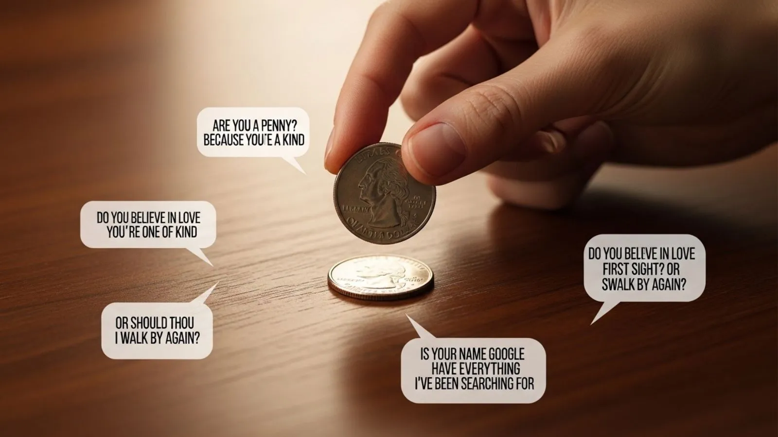 Read more about the article 90+ Coin Pick Up Lines So Good They’re Pure Gold for 2026 😍