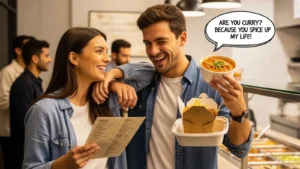 Read more about the article 71+ Curry Pick Up Lines So Smooth They’ll Melt Hearts for 2026<p class="post-updated-date">🕓 <span class="updated-label">Last updated on</span> <time datetime="2026-03-10T05:37:44+00:00">March 10, 2026</time></p><script type="application/ld+json">
        {
          "@context": "https://schema.org",
          "@type": "BlogPosting",
          "mainEntityOfPage": {
            "@type": "WebPage",
            "@id": "https://pickupsy.com/curry-pick-up-lines/"
          },
          "datePublished": "2026-03-10T05:37:42+00:00",
          "dateModified": "2026-03-10T05:37:44+00:00"
        }
        </script>