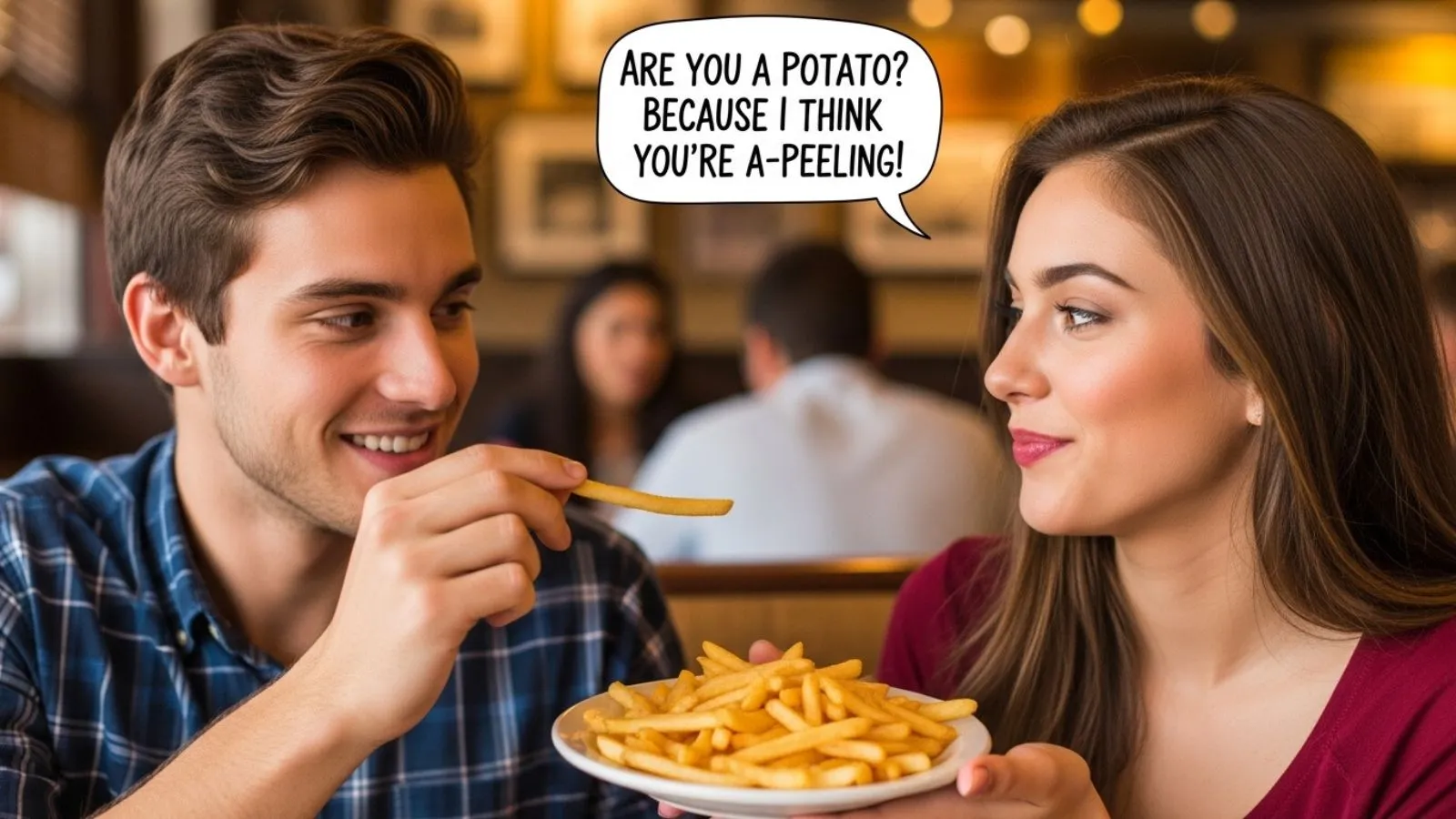 Read more about the article 105+ Flirty Fries Pick Up Lines You Need to Try for 2026