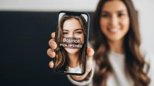 Read more about the article 122+ Bounce Pick Up Lines That Actually Work in 2026 🔥<p class="post-updated-date">🕓 <span class="updated-label">Last updated on</span> <time datetime="2026-04-19T07:35:12+00:00">April 19, 2026</time></p><script type="application/ld+json">
        {
          "@context": "https://schema.org",
          "@type": "BlogPosting",
          "mainEntityOfPage": {
            "@type": "WebPage",
            "@id": "https://pickupsy.com/bounce-pick-up-lines/"
          },
          "datePublished": "2026-04-19T07:35:11+00:00",
          "dateModified": "2026-04-19T07:35:12+00:00"
        }
        </script>