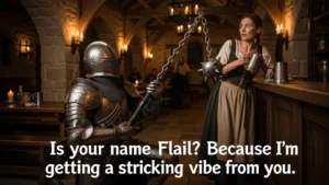 Read more about the article 101+ Flail Pick Up Lines: Cute, Clever & Hilarious Icebreakers for 2026<p class="post-updated-date">🕓 <span class="updated-label">Last updated on</span> <time datetime="2026-04-18T08:00:16+00:00">April 18, 2026</time></p><script type="application/ld+json">
        {
          "@context": "https://schema.org",
          "@type": "BlogPosting",
          "mainEntityOfPage": {
            "@type": "WebPage",
            "@id": "https://pickupsy.com/flail-pick-up-lines/"
          },
          "datePublished": "2026-04-18T08:00:15+00:00",
          "dateModified": "2026-04-18T08:00:16+00:00"
        }
        </script>