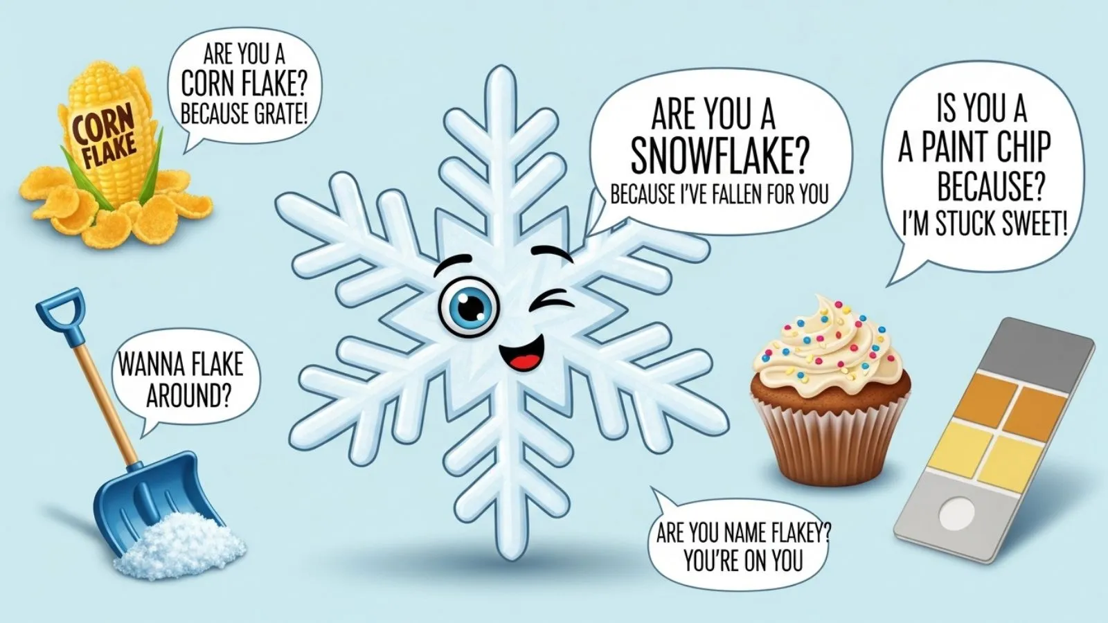 Read more about the article 115+ Flake Pick Up Lines You Can Use Anytime (Cute & Clever) for 2026