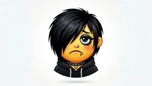 Read more about the article Emo Emoji Meaning: What Does Emo Emoji Really Say? 😔<p class="post-updated-date">🕓 <span class="updated-label">Last updated on</span> <time datetime="2026-05-01T09:38:35+00:00">May 1, 2026</time></p><script type="application/ld+json">
        {
          "@context": "https://schema.org",
          "@type": "BlogPosting",
          "mainEntityOfPage": {
            "@type": "WebPage",
            "@id": "https://pickupsy.com/emo-emoji/"
          },
          "datePublished": "2026-05-01T09:38:33+00:00",
          "dateModified": "2026-05-01T09:38:35+00:00"
        }
        </script>