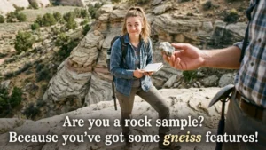 Read more about the article 165+ Geologist Pick Up Lines for Smooth Flirting in 2026<p class="post-updated-date">🕓 <span class="updated-label">Last updated on</span> <time datetime="2026-05-01T11:37:04+00:00">May 1, 2026</time></p><script type="application/ld+json">
        {
          "@context": "https://schema.org",
          "@type": "BlogPosting",
          "mainEntityOfPage": {
            "@type": "WebPage",
            "@id": "https://pickupsy.com/geologist-pick-up-lines/"
          },
          "datePublished": "2026-05-01T11:34:49+00:00",
          "dateModified": "2026-05-01T11:37:04+00:00"
        }
        </script>