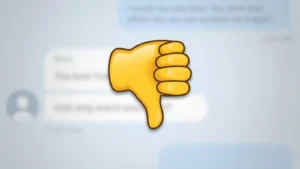 Read more about the article 👎 Thumbs Down Emoji Explained (Use It the Right Way)<p class="post-updated-date">🕓 <span class="updated-label">Last updated on</span> <time datetime="2026-05-01T09:09:51+00:00">May 1, 2026</time></p><script type="application/ld+json">
        {
          "@context": "https://schema.org",
          "@type": "BlogPosting",
          "mainEntityOfPage": {
            "@type": "WebPage",
            "@id": "https://pickupsy.com/thumbs-down-emoji/"
          },
          "datePublished": "2026-05-01T09:09:50+00:00",
          "dateModified": "2026-05-01T09:09:51+00:00"
        }
        </script>