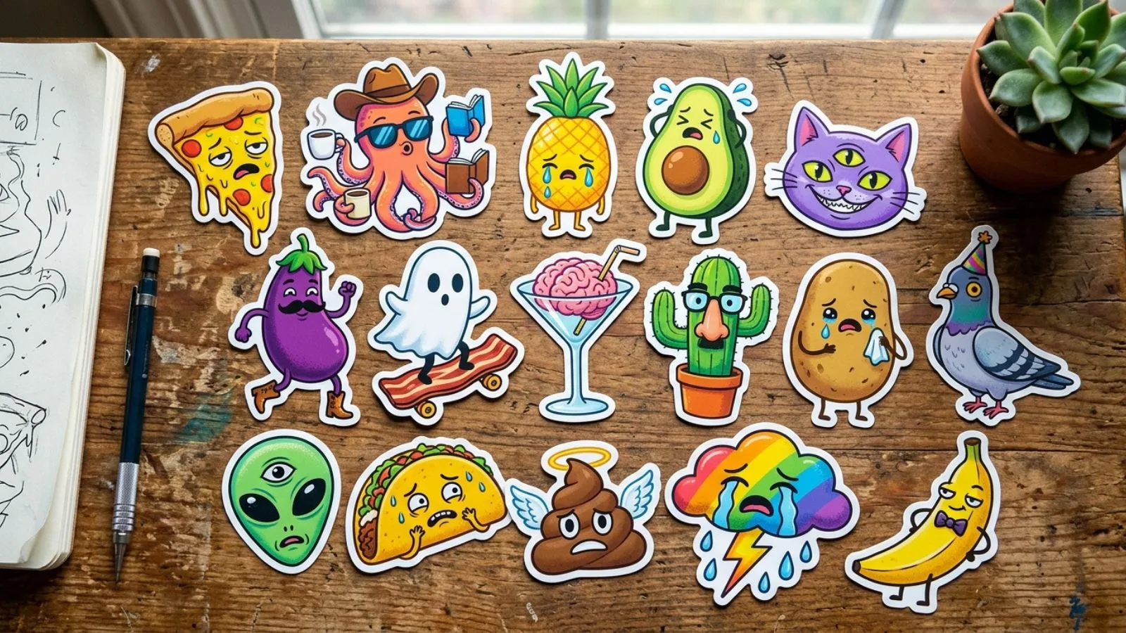 You are currently viewing 20 Weird Emoji Stickers 👽 for Whats App and Chats for 2026<p class="post-updated-date">🕓 <span class="updated-label">Last updated on</span> <time datetime="2026-06-22T07:45:14+00:00">June 22, 2026</time></p><script type="application/ld+json">
        {
          "@context": "https://schema.org",
          "@type": "BlogPosting",
          "mainEntityOfPage": {
            "@type": "WebPage",
            "@id": "https://pickupsy.com/weird-emoji-stickers/"
          },
          "datePublished": "2026-06-22T07:45:13+00:00",
          "dateModified": "2026-06-22T07:45:14+00:00"
        }
        </script>